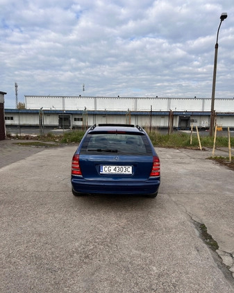 Mercedes-Benz Klasa C cena 21900 przebieg: 286500, rok produkcji 2006 z Grudziądz małe 137